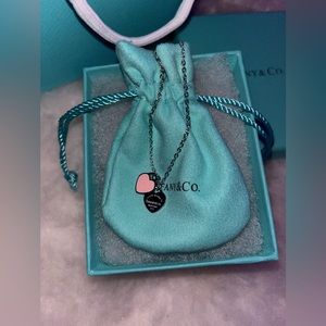 Tiffany & Co Heart Pendant Necklace